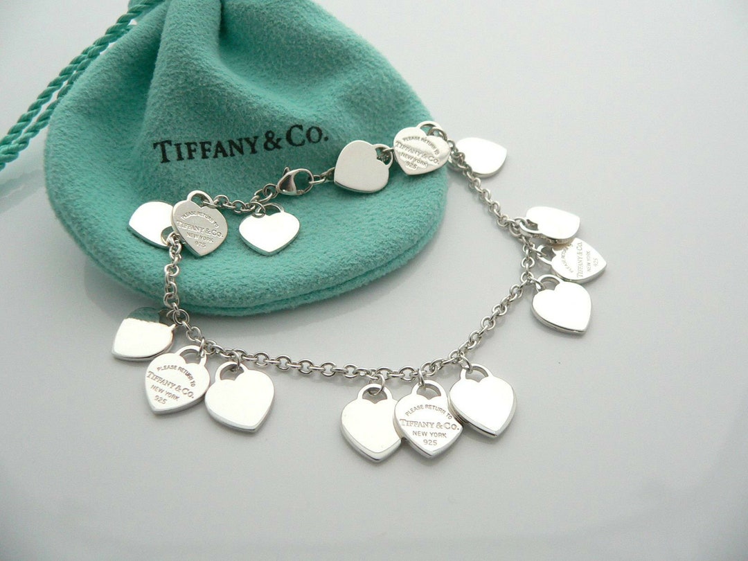 Bead Bracelet Return To Tiffany Multi Heart Tag Bracelet Tiffany