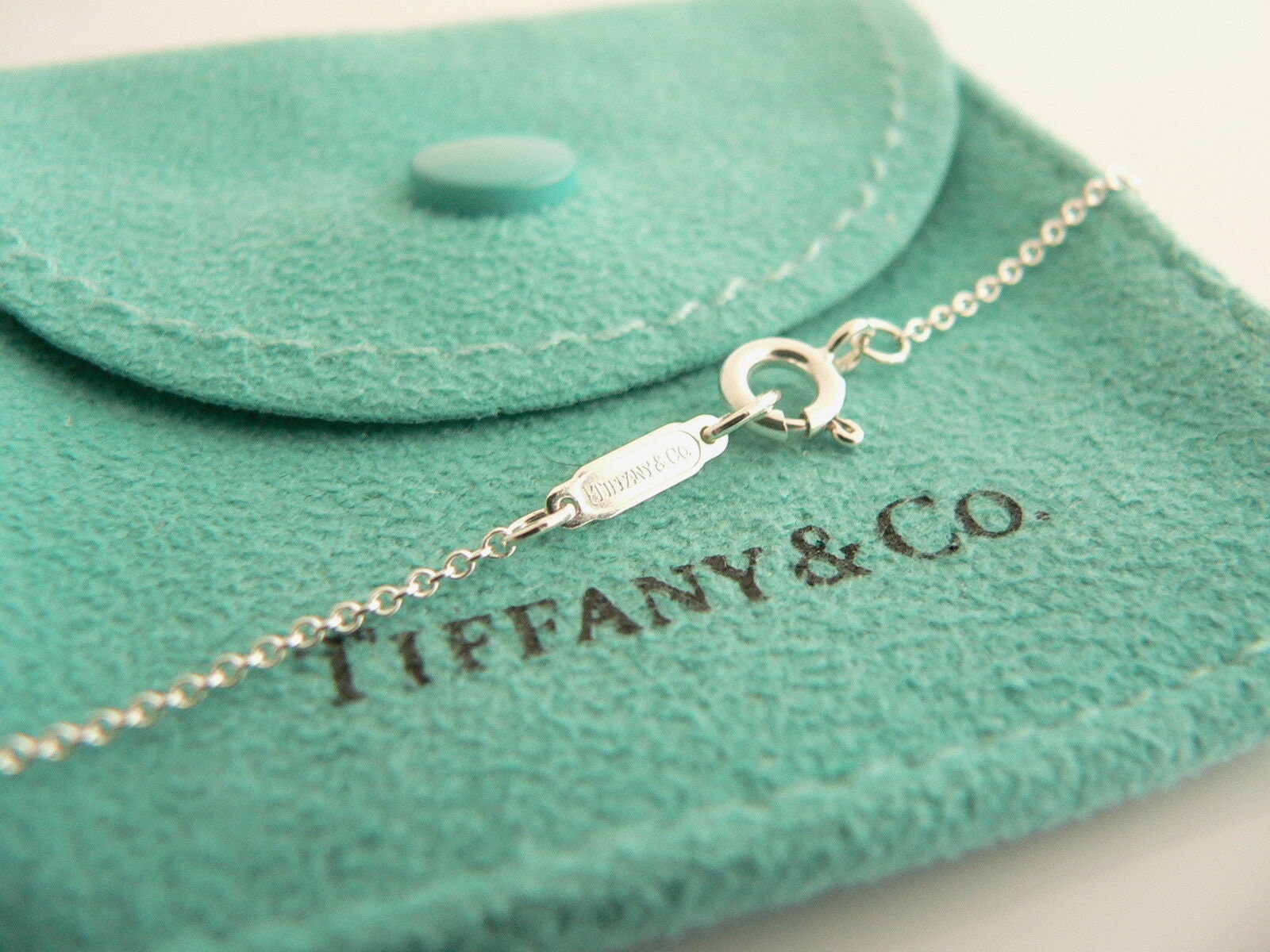 Tiffany and Co Silver Triple Stars Necklace Pendant 17.5 Inch