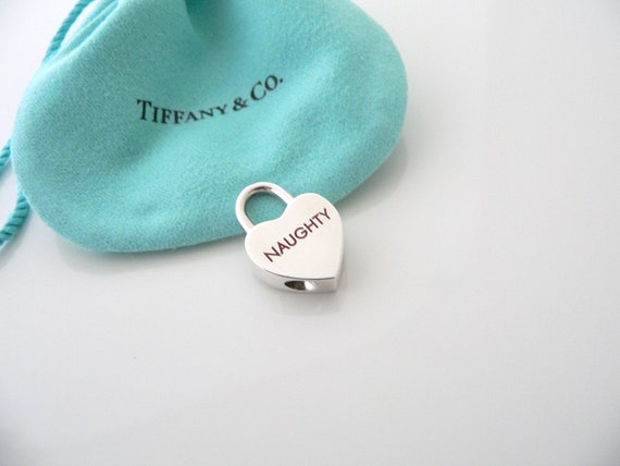 Heart Enamel Padlock Pendant Charm 