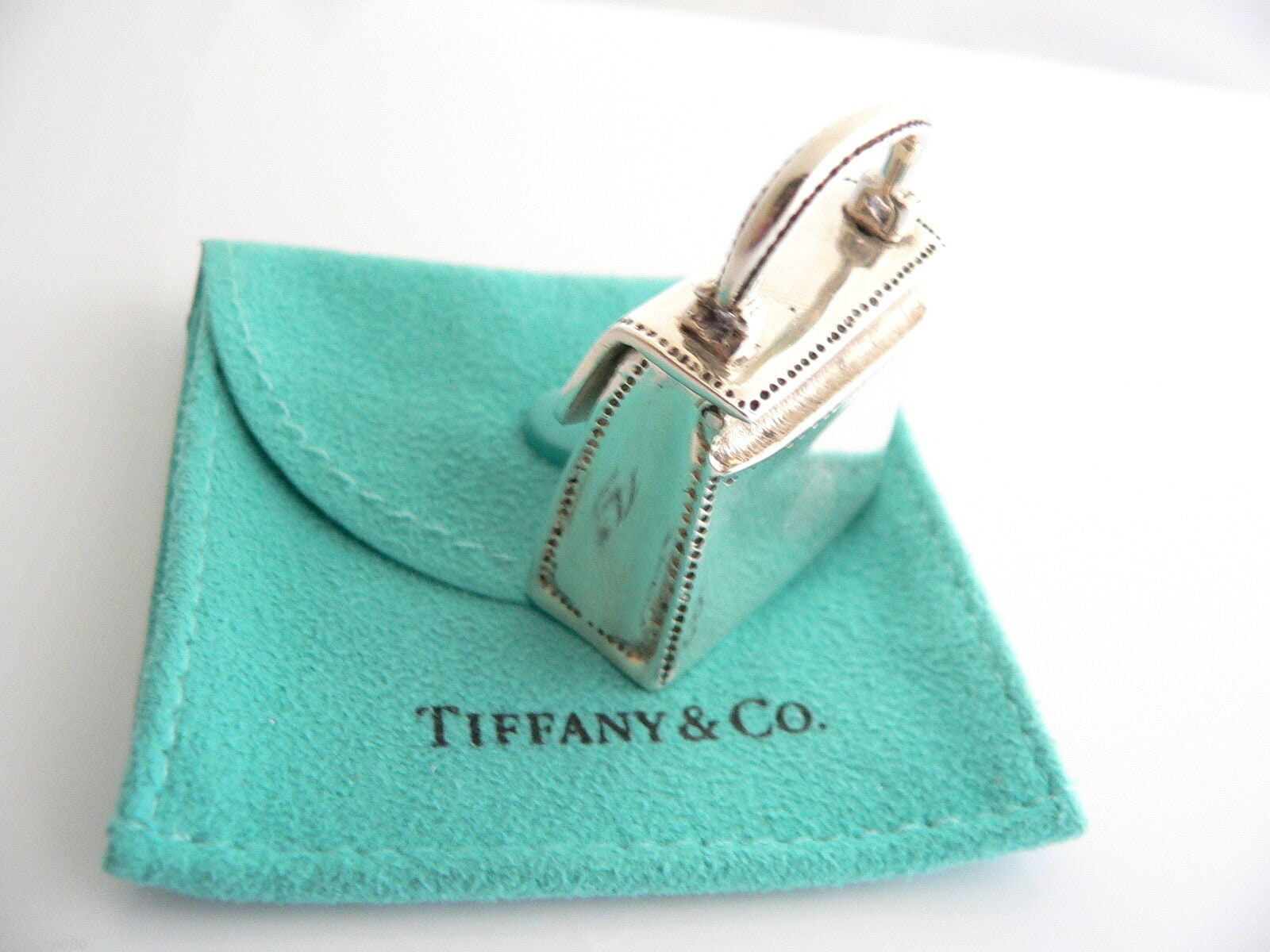 Tiffany & Co Turtle Pill Box Case Container Nature Animal Love Gift Pouch  Art