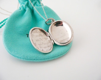 Tiffany oval shop locket