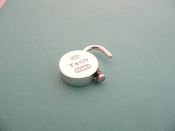 Tiffany And Co Silver 1837 Round Circle 