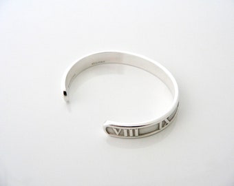 Tiffany & Co. Atlas Collection Roman Numeral Bangle - CharityStars