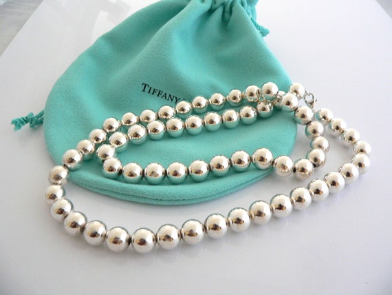 Tiffany & 2024 co ball necklace