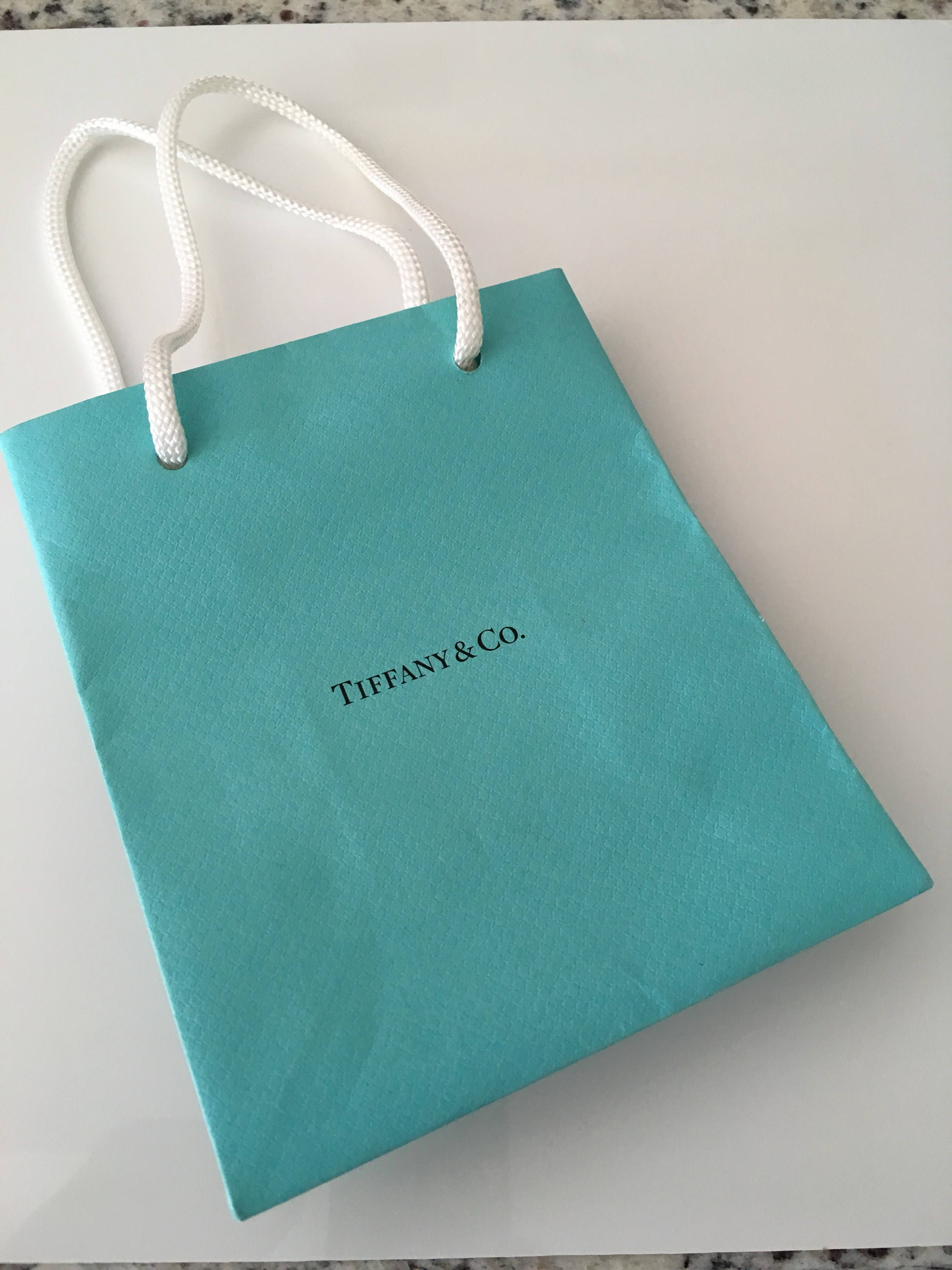 Tiffany & Co Shopping Bag Jewelry Presentation Gift Bag Blue - Etsy Hong  Kong