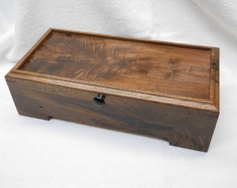 Black walnut jewelry box  #488