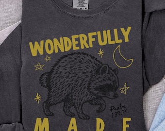 Jimothy Viral Trend Comfort Colors Shirt, Seattle Feral Legend Racoon T-Shirt, Christian Trash Panda Tee, Teen Christian Shirt