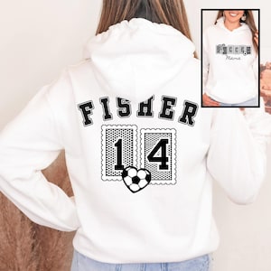 Personalized Soccer Mom Hoodie: Custom Team Name Sweatshirt