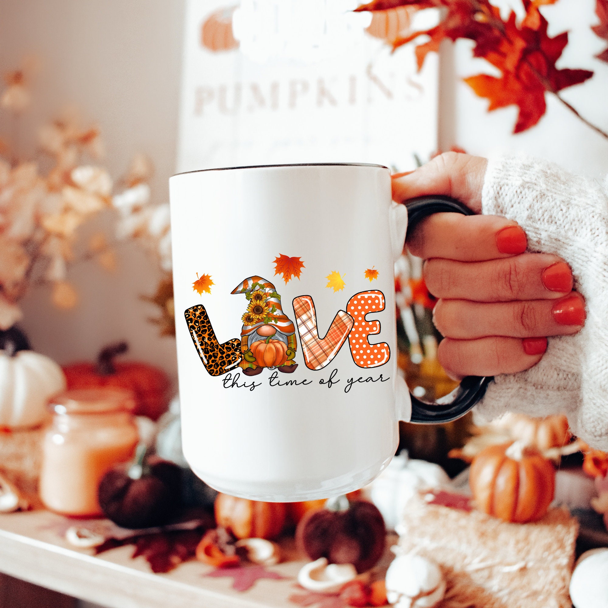 16 oz. Fall Blessings Autumn Wreath Disposable Paper Coffee Cups