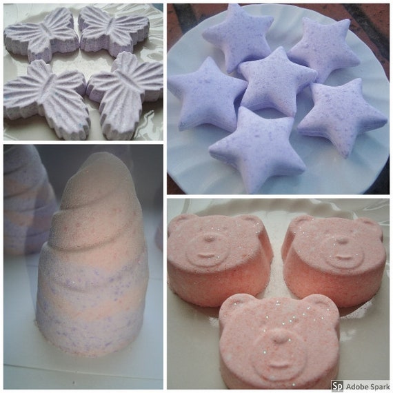 4 Willy Bath Bombs in Aroma Bomb Fragrance With Pink Glitter 