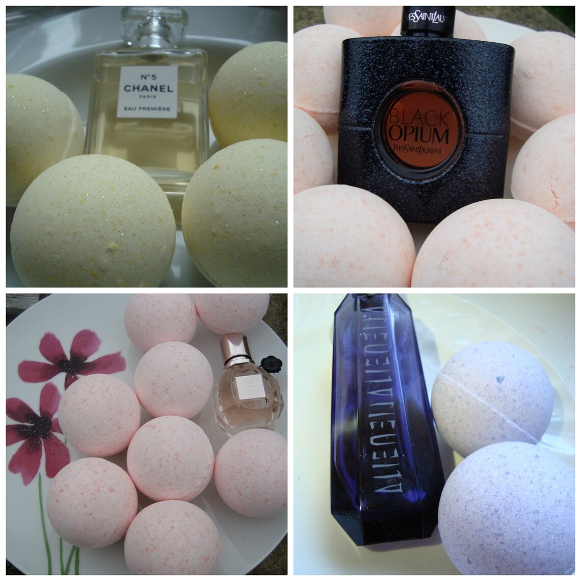 8 different perfume inspired Bath bombs UK Bath bombs Gift Etsy