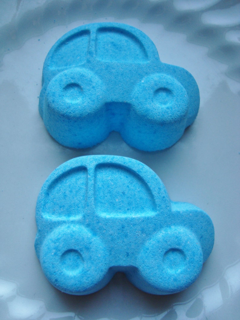 2 Car Bath Bombs in Cola Bottle Fragrance, Stocking Stuffer, Stocking