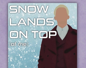 Tom Blyth Coriolanus Snow Lands On Top (of me) Sticker |The Hunger Games | Corio | The Ballad of Songbirds and Snakes