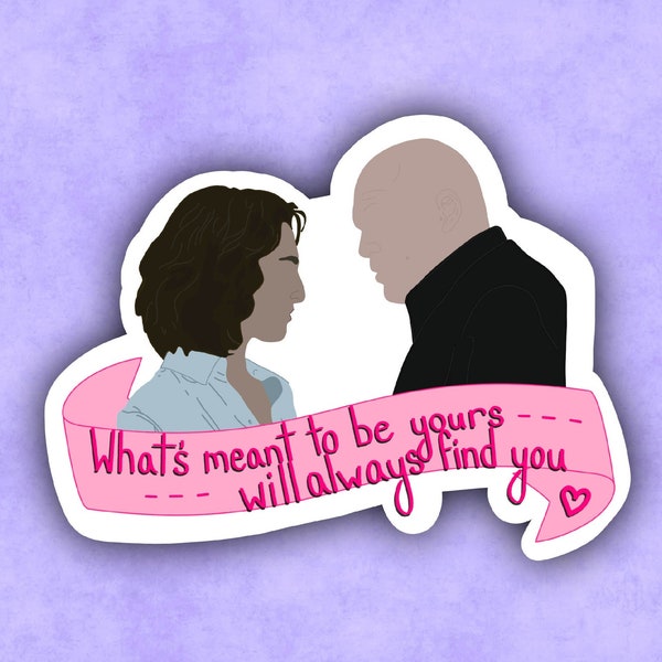 Daredevil Wilson Fisk and Vanessa Romantic Sticker | Meant To Be | Romance | Love | Couple