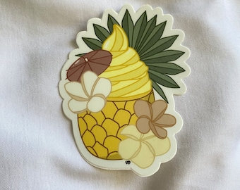 Tropical Dole Whip Sticker