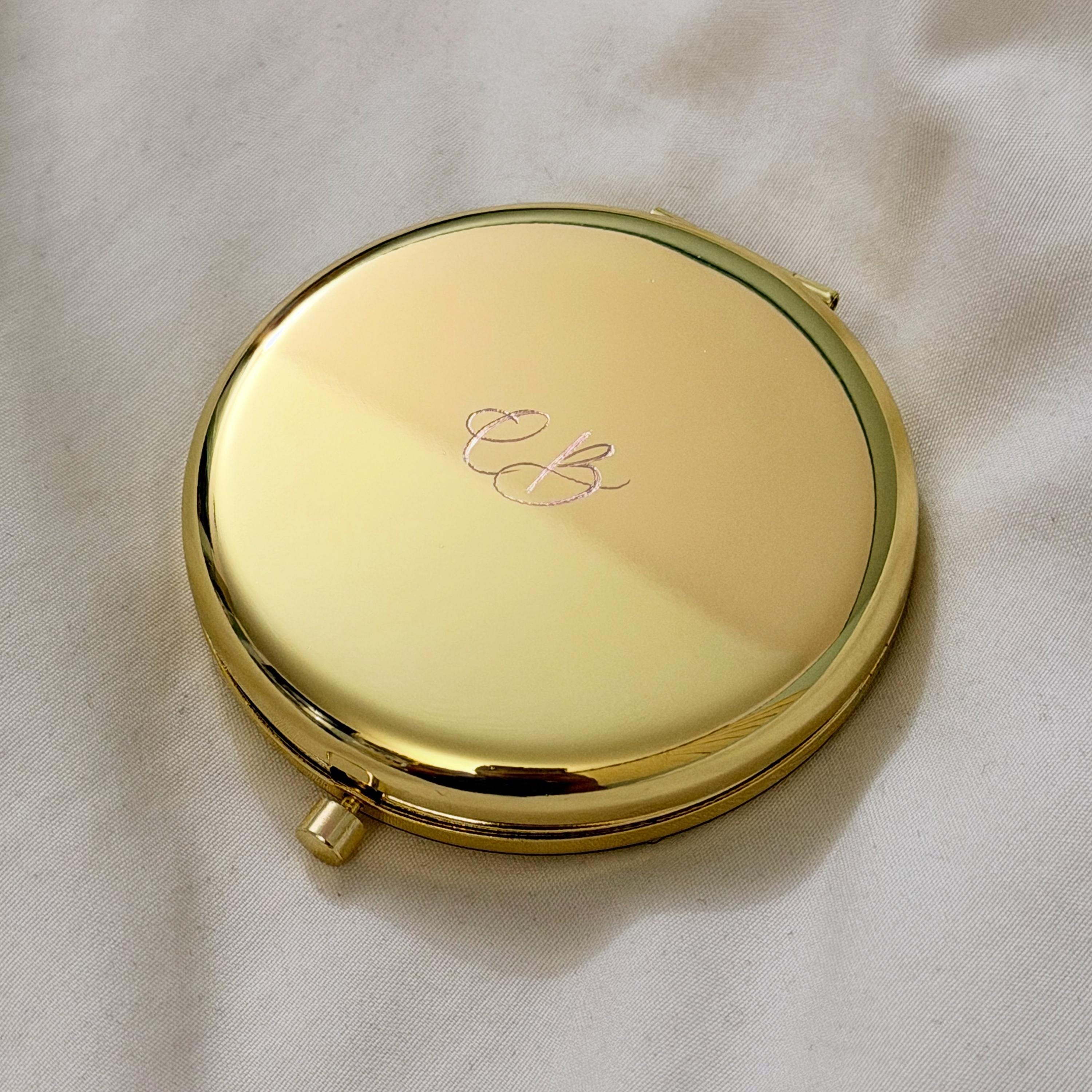 Engraved Compacts Personalized Hand Engraved Compact Mirror - Etsy