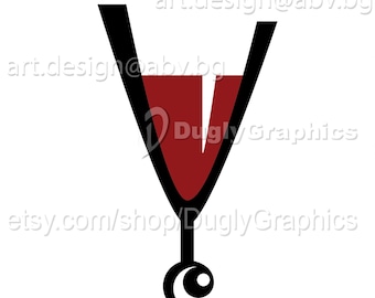 Vettore BICCHIERE DA COCTAIL modificabile AI eps png pdf svg jpg Scarica l'immagine grafica digitale