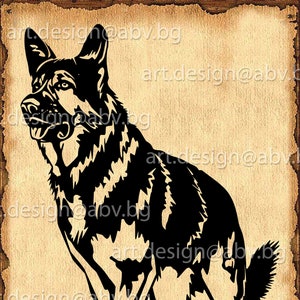 Vector DOG, German Shepherd, AI, png, pdf, eps, svg, dxf, jpg Download, Digital image, graphical, animal, discount coupons