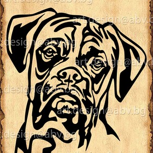 Vector DOG, boxer, SVG, DXF, ai, png, pdf, eps, jpg Download, Digital image, graphical, animal, discount coupons