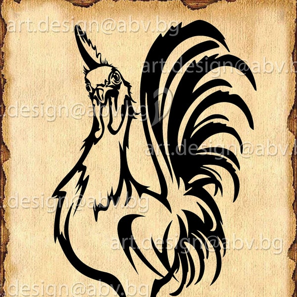 Vector ROOSTER, AI, PNG, eps, pdf, svg, dxf, jpg Download, Digital image, graphical, animal, bird, discount coupons