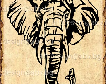 Free Free Elephant Tattoo Svg 535 SVG PNG EPS DXF File
