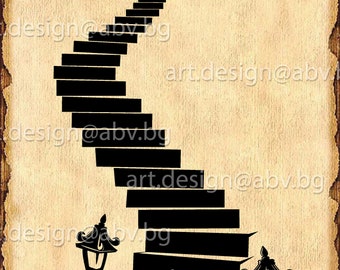 Stairs Svg Etsy