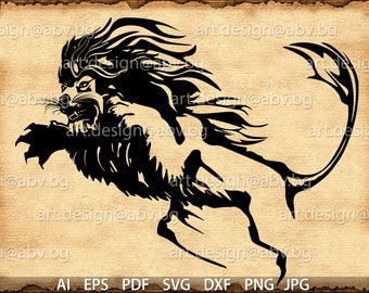 Free Free 67 Jumping Lion Svg SVG PNG EPS DXF File