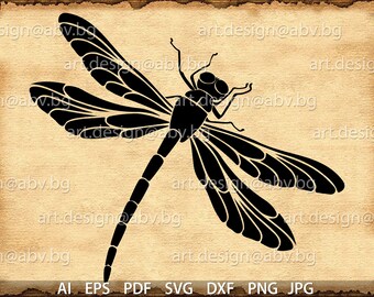 Download Dragonfly svg | Etsy