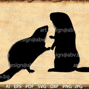 Vector BEAVERS, AI, eps, PNG, pdf, svg, dxf, jpg Download, Digital image, graphical image, discount coupons