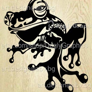 Vector FROG, AI, pdf, eps, svg, dxf, png, jpg Download, Digital, graphical, discount coupons