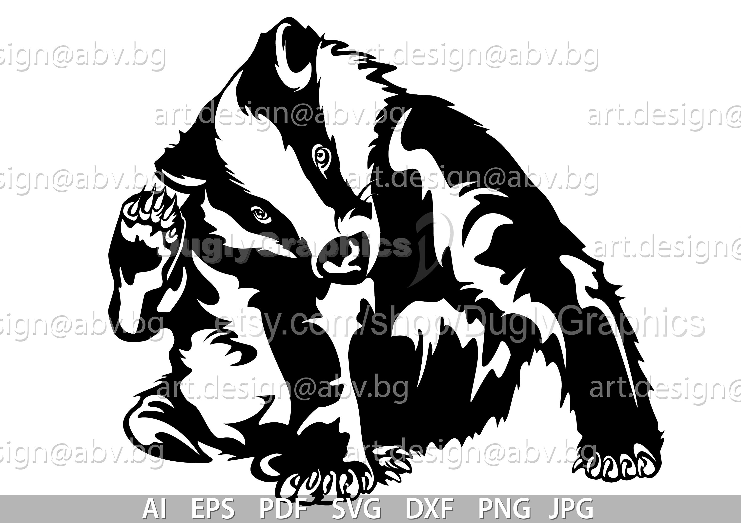 Tejon Symbol Imagen vectorial de tejón, descarga gráfica (ai, eps, png, pdf, svg ...