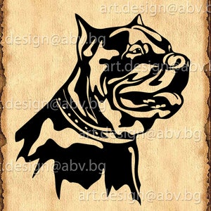 Vector DOG PITBULL, ai, eps, pdf, svg, dxf, png, jpg Download, Digital image, graphical, animal, discount coupons