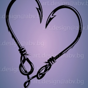 Vektor ANGELHAKEN, Herz, AI, eps, pdf, png, svg, dxf, jpg Bild Grafik Digitaler Download Kunstwerk, graphisch, Rabatt-Coupons