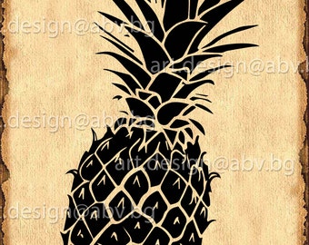 Vector ANANAS, fruit, pineapple, AI, eps, pdf, svg, dxf, png, jpg Download, Digital image, graphical, discount coupons
