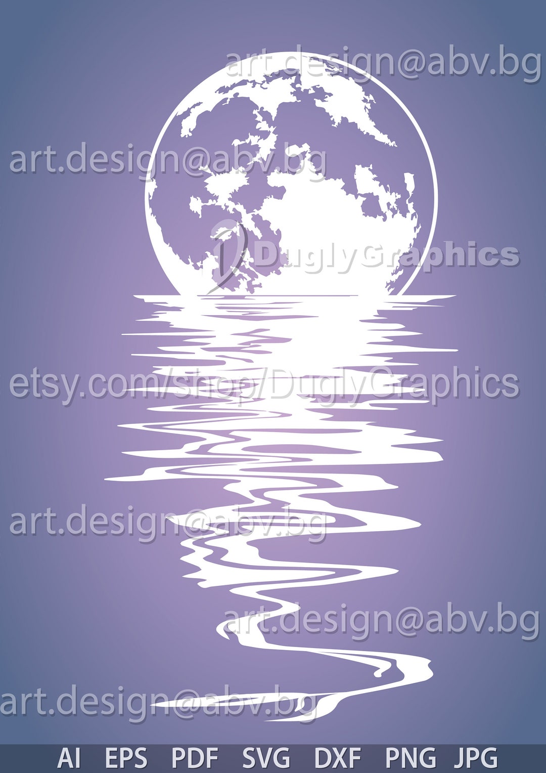 Vector MOON, AI, Eps, Pdf, Svg, Dxf, Png, Jpg Download, Digital Image