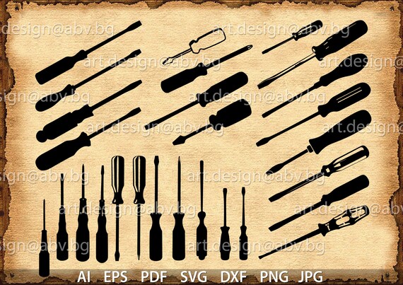 Vector Ras Mini Screwdriver Vector Tools