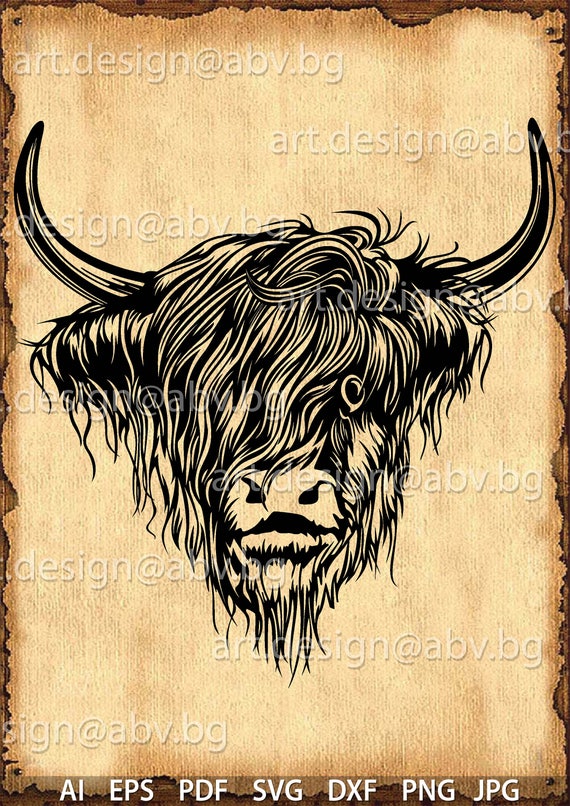 Free Free Highland Cow Svg 863 SVG PNG EPS DXF File