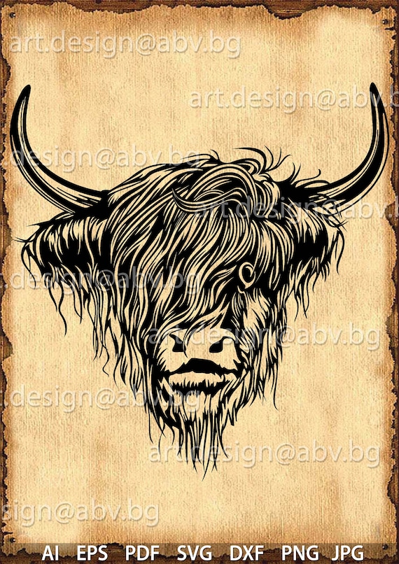 Free Free Highland Cow Svg 863 SVG PNG EPS DXF File