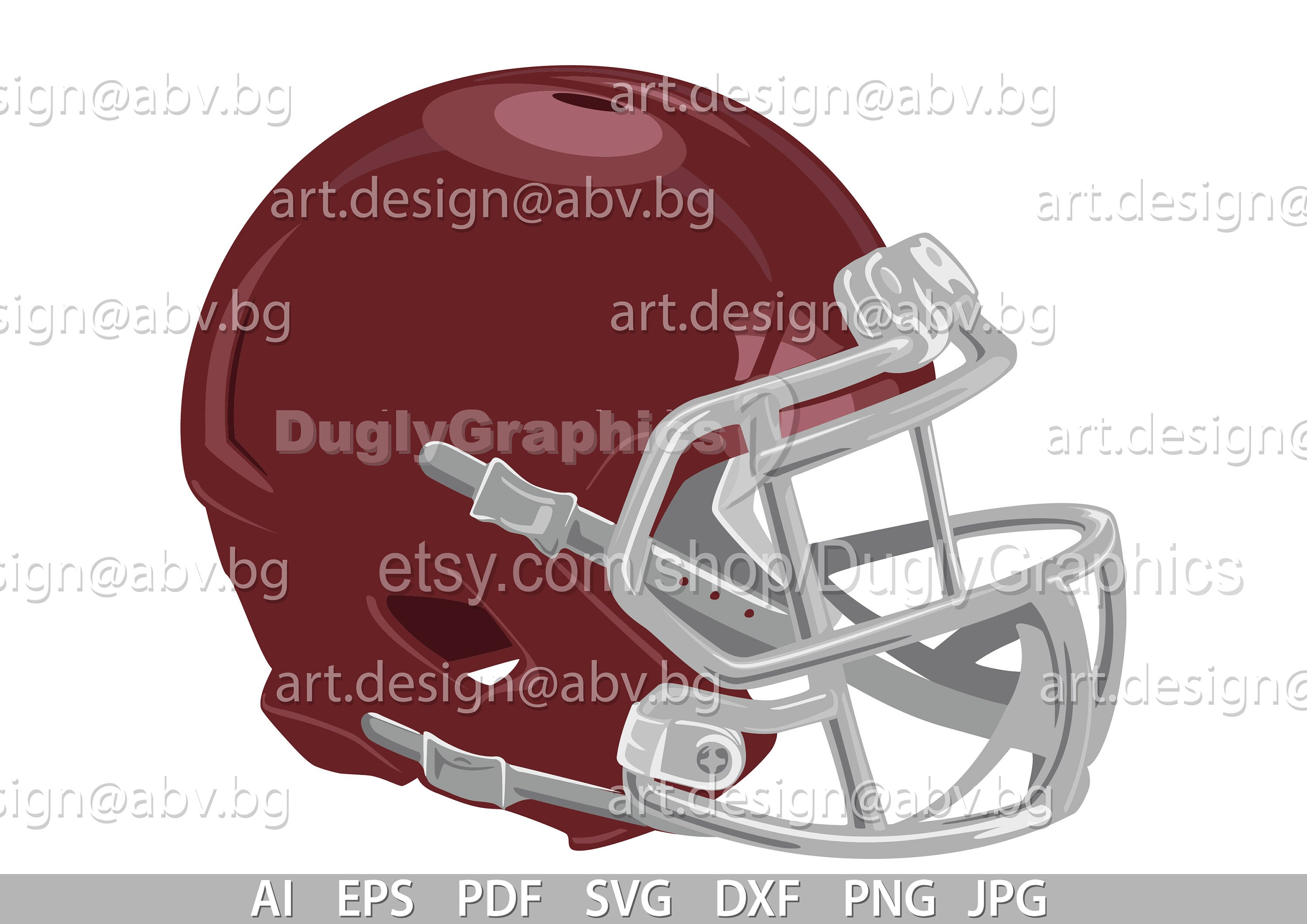 Premium Vector  Hand drawn rugby helmet american football helmet