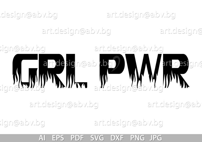 Free Free Grl Pwr Svg 753 SVG PNG EPS DXF File