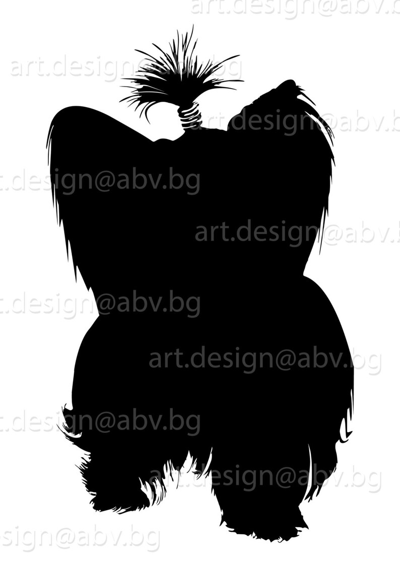 Download Vector DOG yorkie AI eps pdf svg dxf png jpg Download | Etsy