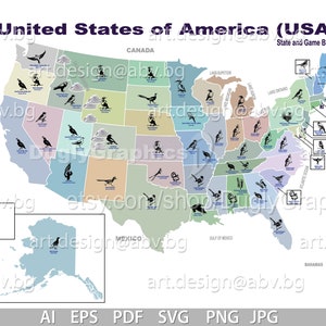 Vektor USA Zustand Vögel svg ai eps pdf dxf png jpg Download Spatz Digitalbild Rabatt-Coupons