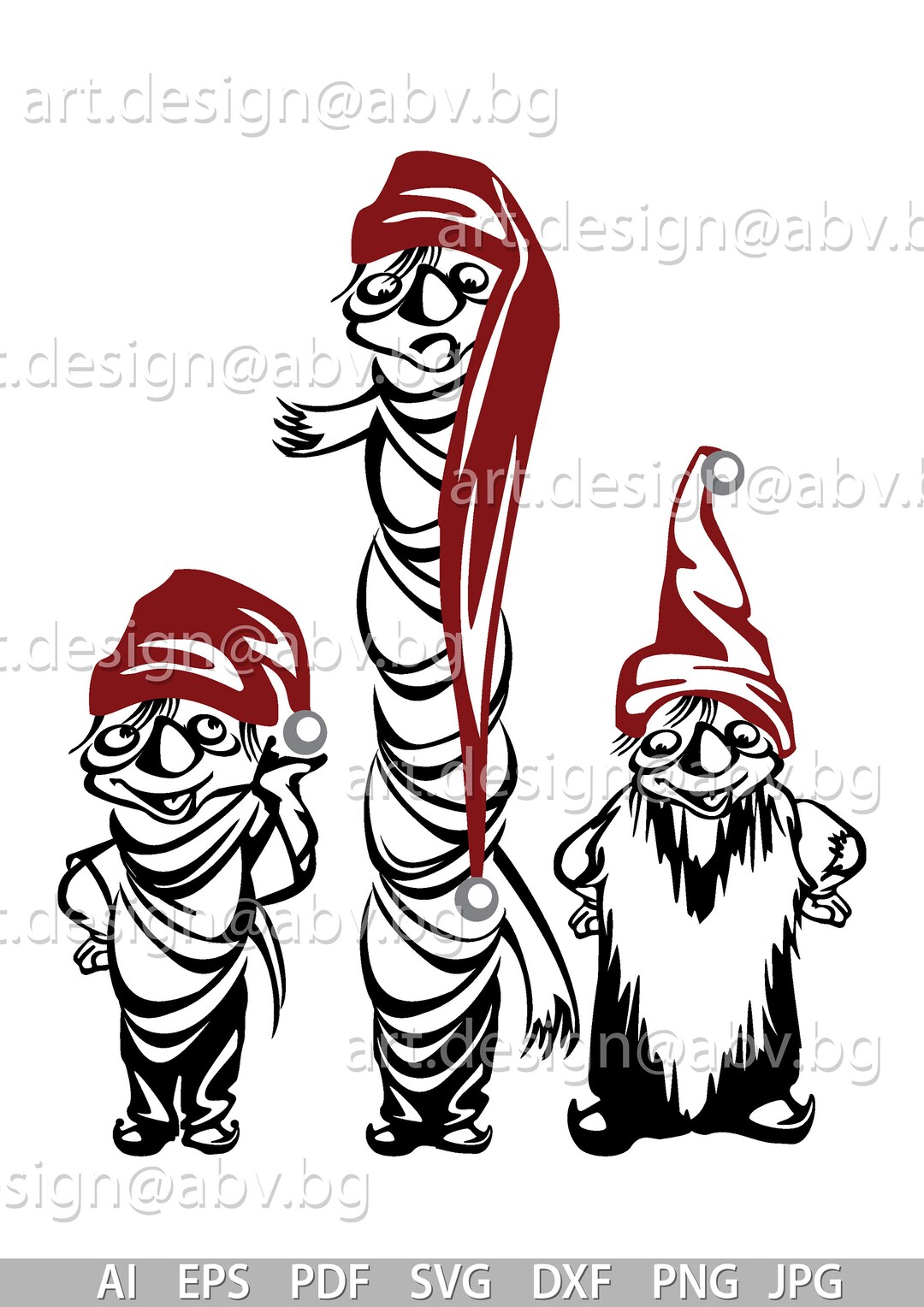 Vektor ZWERGE ZWERGE KI pdf eps svg dxf png jpg Etsy.de