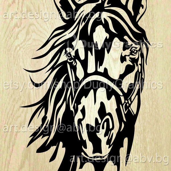 Tête de CHEVAL de vecteur, SVG, DXF, ai, eps, pdf, png, jpg Télécharger, Image numérique, animal, image graphique, coupons de réduction