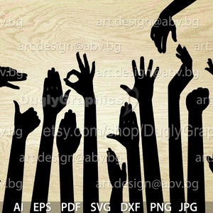 Vector HANDS, AI, eps, pdf, svg, dxf, png, jpg Download, Digital image, graphical, discount coupons