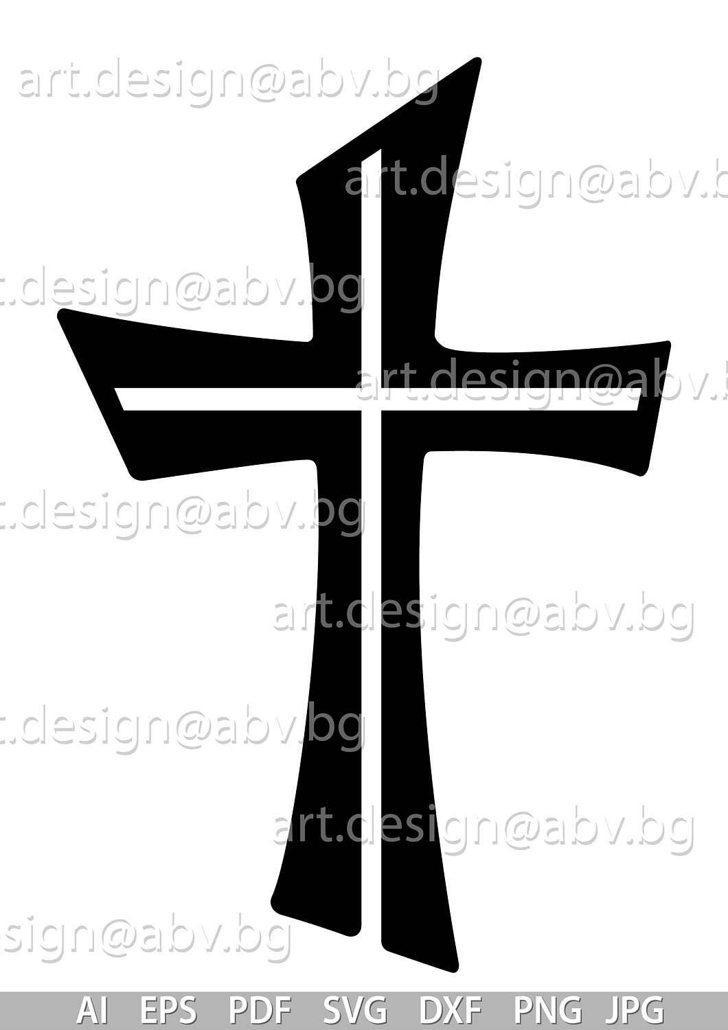 Cross Vector Download Vector Cross Illustration (digital Download) - Etsy Australia