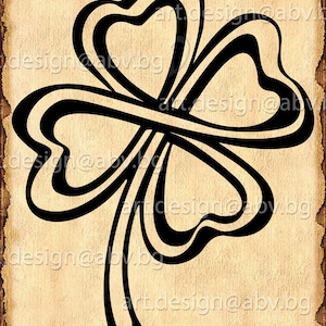 Vector CLOVER, AI, eps, png, pdf, svg, dxf, jpg Download,  Four Leaf Clover, luck, discount coupons