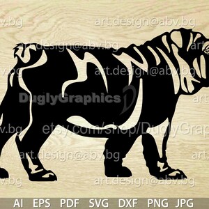 Vector FRENCH BULLDOG, svg, AI, png, pdf, eps, dxf, jpg Download, Digital image, graphical, animal, svg dog, discount coupons