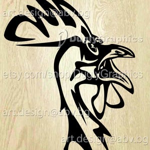 Vector ROOSTER, AI, PNG, eps, pdf, svg, dxf, jpg Download, Digital image, graphical, animal, silly stupid faces