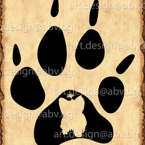 Vector STEP DOG, maltese yorkie, paw, SVG, ai, eps, pdf, png, dxf, jpg Download, Image Graphic Digital Artwork, graphical, animal trails